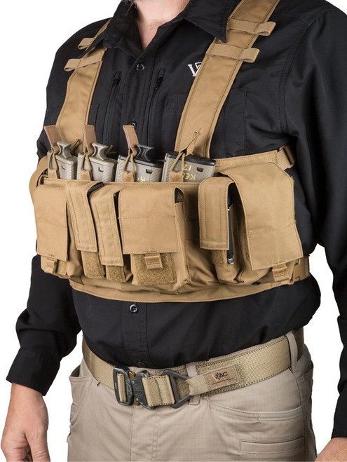 Viking Tactics VTAC Assault Chest Rig - Coyote Brown