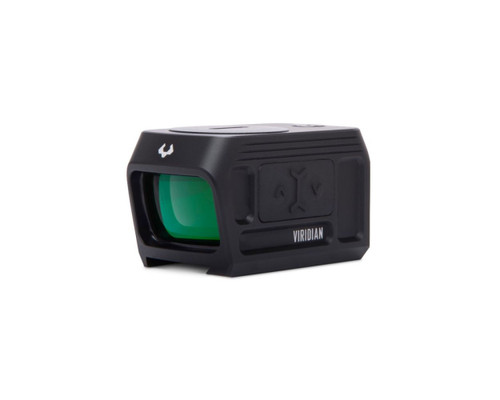 Viridian RFX45 Fully Enclosed Green Dot Reflex Sight - 5 MOA Green Dot, ACRO Footprint, Matte Black, Includes Docter/Noblex Footprint Adapter