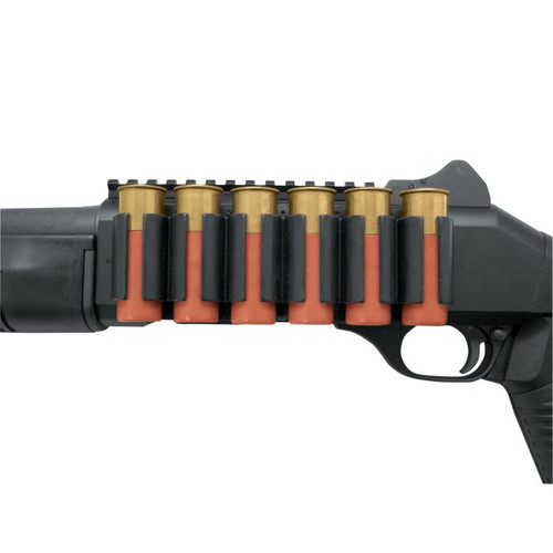 TacStar Remington 870 Shotgun 6 Round SideSaddle - Fits Remington 870, 1100, 1187, Black Finish TacStar Remington 870 Shotgun 6 Round SideSaddle - Fits Remington 870, 1100, 1187, Black Finish