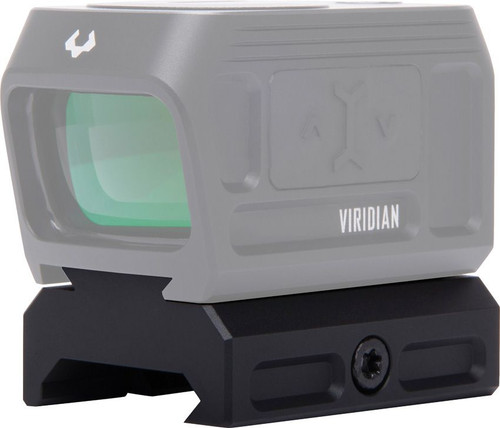 Viridian RFX45 Low Picatinny Mount - Compatible with RFX45 Enclosed Emitter Optic, Low Mount for Picatinny Rail, Black