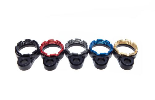 Fortis Lightweight Enhanced AR15 End Plate - K1 System (Tapered) Castle Nut, Gold Finish Fortis Lightweight Enhanced AR15 End Plate - K1 System (Tapered) Castle Nut, Gold Finish