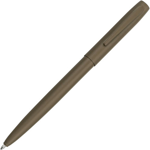 Rite in the Rain All-Weather FDE Metal Clicker Pen - FDE Metal Body, Black Ink