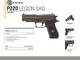 Sig Sauer 220R45LEGIONSAOR2 P220 Full Size Legion SAO 45 ACP 8+1 4.40"