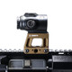 Unity Tactical FAST MicroPrism Mount - Fits the Primary Arms MicroPrism, 2.26” Optical Height, Anodized Flat Dark Earth