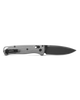 Benchmade Limited Edition Bugout AXIS Folding Knife - 3.24" S30V Cobalt Black Cerakote Plain Blade, Storm Gray Grivory Handles - 535BK-08