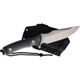 Acta Non Verba M311 Spelter Fixed Blade Knife - 4.7" Sleipner Stonewash Clip Point, Black Micarta Handles, Black Kydex Sheath - ANVM311-028
