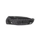 Olight Oknife Rubato 3 Rail Lock Folding Knife - 2.96" 154CM Black Drop Point Blade, Textured Gunmetal Gray Aluminum Handles - RUBATO-3-GMG