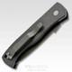 ProTech Emerson CQC7 Tanto Auto Folding Knife - 3.25" 154CM Black Tanto Blade, Black Handles - E7T03