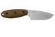 ESEE Knives Sencillo Fixed Blade Knife - 3" A2 Stonewashed Drop Point Blade, 3D Machined Brown Burlap Micarta Handles, Kydex Sheath - ESEE-SENCILLO-A2