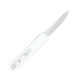 CobraTec Knives Mini Mamba Gen 2 OTF Knife - 2.25" D2 Drop Point Blade, Silver Aluminum Handle