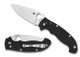 Spyderco Manix 2 XL Folding Knife - 3.88" S30V Satin Plain Blade, Black G10 Handles, Ball Bearing Lock - C95GP2