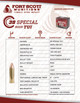 Fort Scott Munitions 38 SPECIAL Tumble Upon Impact (TUI) - 80gr Solid Copper Spun, 20 Rounds per Box