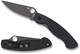 Spyderco Military Folding Knife - S30V Black Plain Blade, Black G10 Handles, Liner Lock - C36GPBK