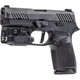 SureFire XR2-A-GN Compact Rechargeable Weaponlight with Green Laser - 800 Lumens, Visable Laser, Anodized Black