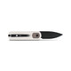 Vosteed Cutlery Corgi Pup Trek Folding Knife - 2.37'' 14C28N Black Stonewash Drop Point Blade, White G10 Handle, Trek Lock