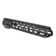 Fortis 15.3" Camber MLOK Handguard - Fits AR-15, Black