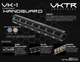 VKTR Industries VK-1 AR-15 12.5" Handguard - MLOK, Black