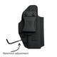 Rounded Gear Universal KYDEX Holster - Micro / Compact Size, Black