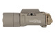 Surefire X300T-B Turbo High Candela Weaponlight - White LED, 650 Lumens, Fits Picatinny and Universal, 66,000 Candela, Thumbscrew Attachment, Matte Tan Finish