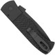 ProTech Knives CQC-7 Auto Folding Knife - 3.25" CPM-20CV Black DLC Spear Point Blade, Jigged Black Aluminum Handles