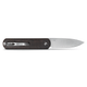 Vosteed Cutlery Corgi Trek Folding Knife - 2.99" Nitro-V Drop Point Blade, Brush Copper Handle, Trek Lock
