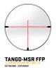 Sig Sauer  TANGO-MSR FFP 2-12X44MM Rifle Scope - 34MM Tube, Illuminated FFP Milling Reticle, Black