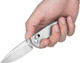 Olight Oknife Rubato 3 Rail Lock Folding Knife - 2.96" 10Cr15CoMoV Drop Point Blade, Stainless Steel Handles
