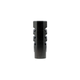 Watchtower Firearms Flat Faced Compensating Muzzle Brake - Black