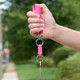SABRE Pepper Spray with Quick Release Key Ring - Combo Pack - upports the National Breast Cancer Foundation