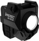 iProtec RM185LSR - Rechargeable Rail Mount 185 Lumen Firearm Light and Sightable Red Laser for Subcompact Handguns