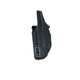 L.A.G. Tactical Appendix MK II IWB Holster - Right Hand, Fits Glock 19/23/32, Kydex, Black Finish