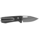 SOG Knives Ultra XR Graphite - Ultralight EDC Knife -  2.8" Graphite TiNi Blade, Carbon Fiber Handles, Titanium Money Clip