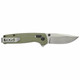 SOG Knives Terminus XR G10 Flipper Knife - 2.95" Stonewashed D2 Clip Point Blade, G10 Handles - XR Lock