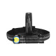 Olight Perun 3 Black Right-Angle Rechargeable LED Headlamp Flashlight - 3000 Max Lumens, White & Red Light, Black Finish