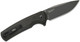 Zero Tolerance 0044BW Button Lock Flipper Knife - 3.2" CPM-S45VN Black DLC Drop Point Blade, Black Titanium Handles, Reversible Clip