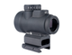 Trijicon MRO SD 1x25 Green Dot Sight - Full Co-Witness Mount, Black Finish