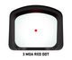 Sig Sauer SORX1630 ROMEO-X SIG-LOC COMPACT Red Dot - SIG-LOC COMPACT Footprint, 3 MOA Dot Reticle, Black