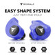 Decibullz Custom Molded Earplugs 31dB NRR - Blue