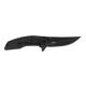 Kershaw 8320BLKST Outright Frame Lock Assisted Flipper Knife - 3" Black PVD Upswept Combo Blade, Black G10 and Stainless Steel Handles