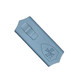 Templar Knife Sentinel Side Slider OTF Money Clip - 1.88" D2 Dagger Blade, Gun Metal Blue Handle