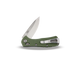 Buck 0790GRS1 Mini Range Pro Crossbar Lock Folding Knife - 2.625" 154CM Satin Drop Point Blade, Green GFN Handles - 13913