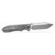Sig Sauer Knives VA9SBT Validus Folding Knife - 3.78" Two Tone Satin Modified Tanto Blade, Grey Black Micarta Handles