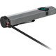 Olight ArkPro Rechargeable EDC Flashlight LED Cool White Light, UV, and Green Laser - Silver Graphite Finish