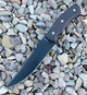 KA-BAR IFB Trail Point Fixed Blade - 6.118" Black Blade, Black G10 Handle, MOLLE Compatible Sheath