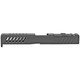 Grey Ghost Precision Stripped Slide For Glock 19 - Version 1, Gen 3, Dual Optic Cutout Compatible (RMR and DeltaPoint Pro), Black Nitride Finish