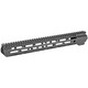 Midwest Industries Slim Line Handguard - 15" Length, M-LOK, Aluminum, Fits AR-15 Rifles, Includes 5-Slot Polymer Rail, Black Anodized Finish