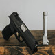 True Precision 9MM Threaded Barrel for the Sig P365XL - Silver, Thread Protector, Threaded