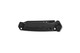 Benchmade Mediator AUTO Folding Knife - 3.30" S90V Black Cerakote Partially Serrated Blade, Milled Black G10 Handles