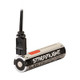 Streamlight SL-B26 USB Battery Pack - 18650, USB Rechargable Battery, 2/Pack, Clam Pack