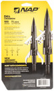 NAP NAP-60-DKX10 DK4 Crossbow 100 grain Broadhead 3 pack